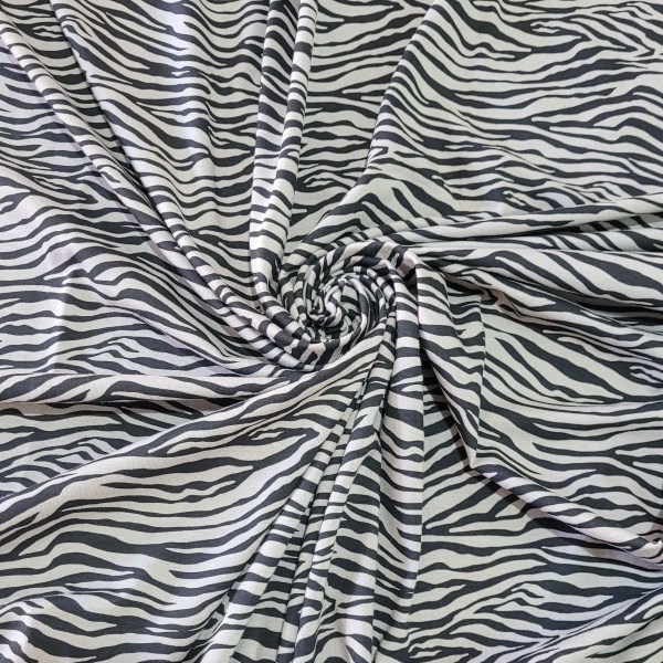 Tecido Cotton Animal Zebra 1 Metro