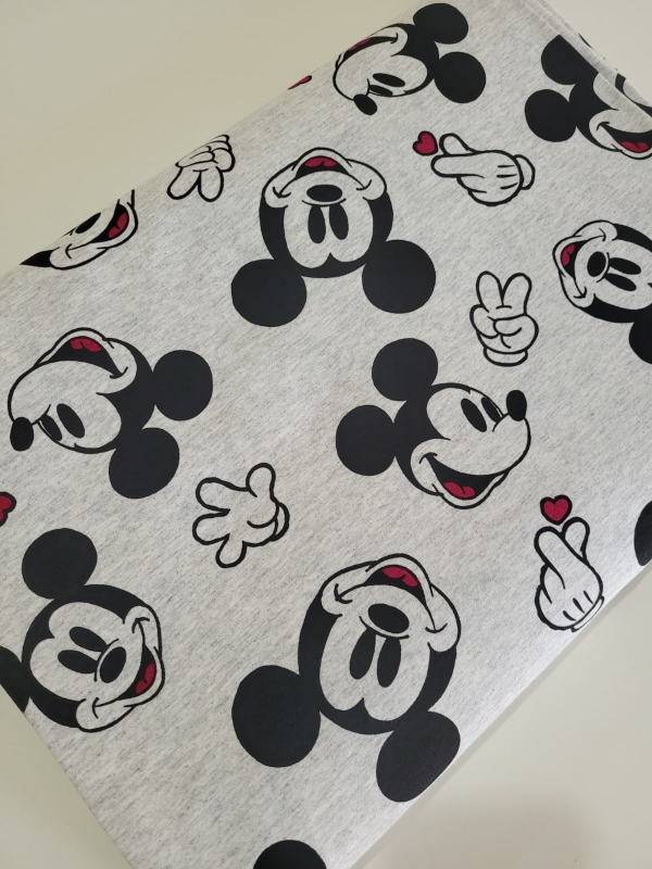 Malha 100% Algodão Mickey 1 Metro - Image 3
