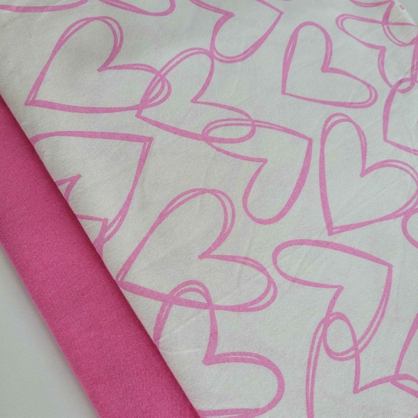 Combinações De Malha De Algodão Estampada e Lisa - Image 10