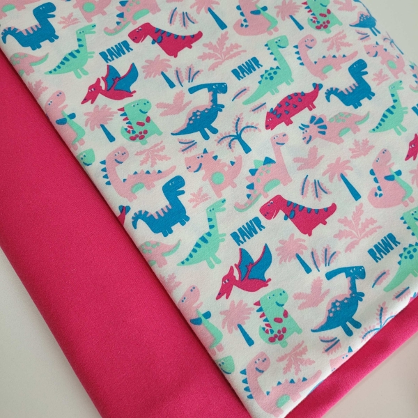 Combinações De Malha De Algodão Estampada e Lisa - Image 9