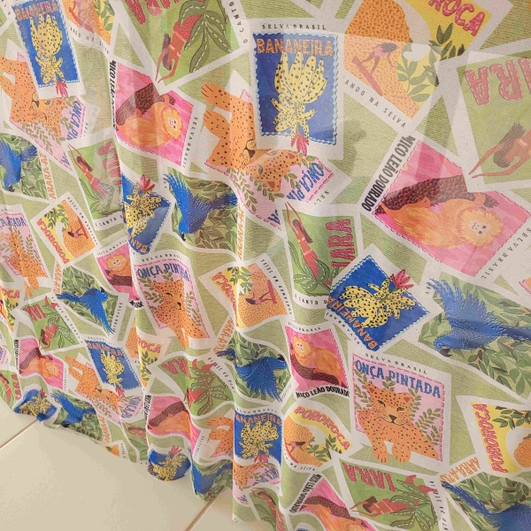 Tule De Malha Estampada Inspiração Farm - Image 6