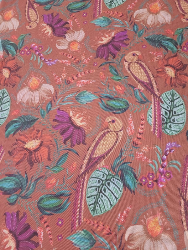 Tule De Malha Estampada Inspiração Farm - Image 2